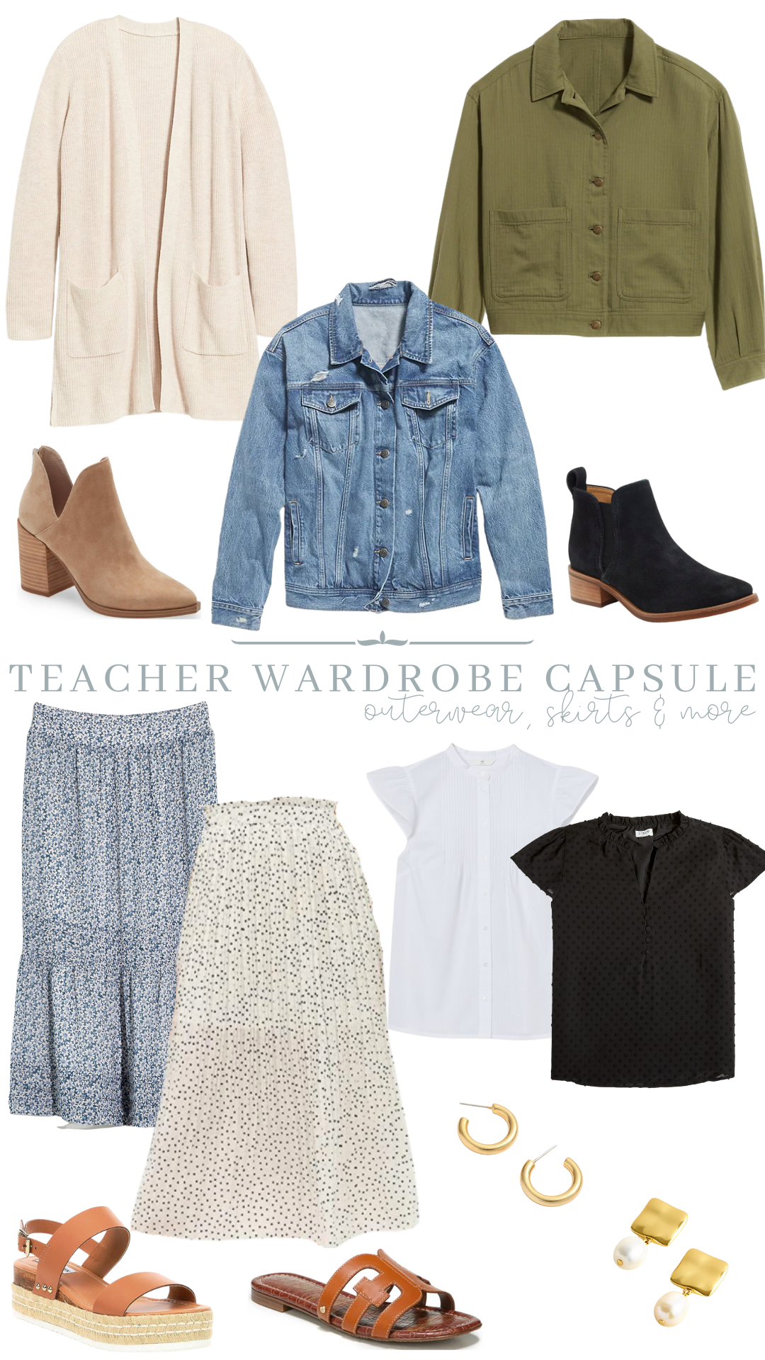 teacher wardrobe capsule