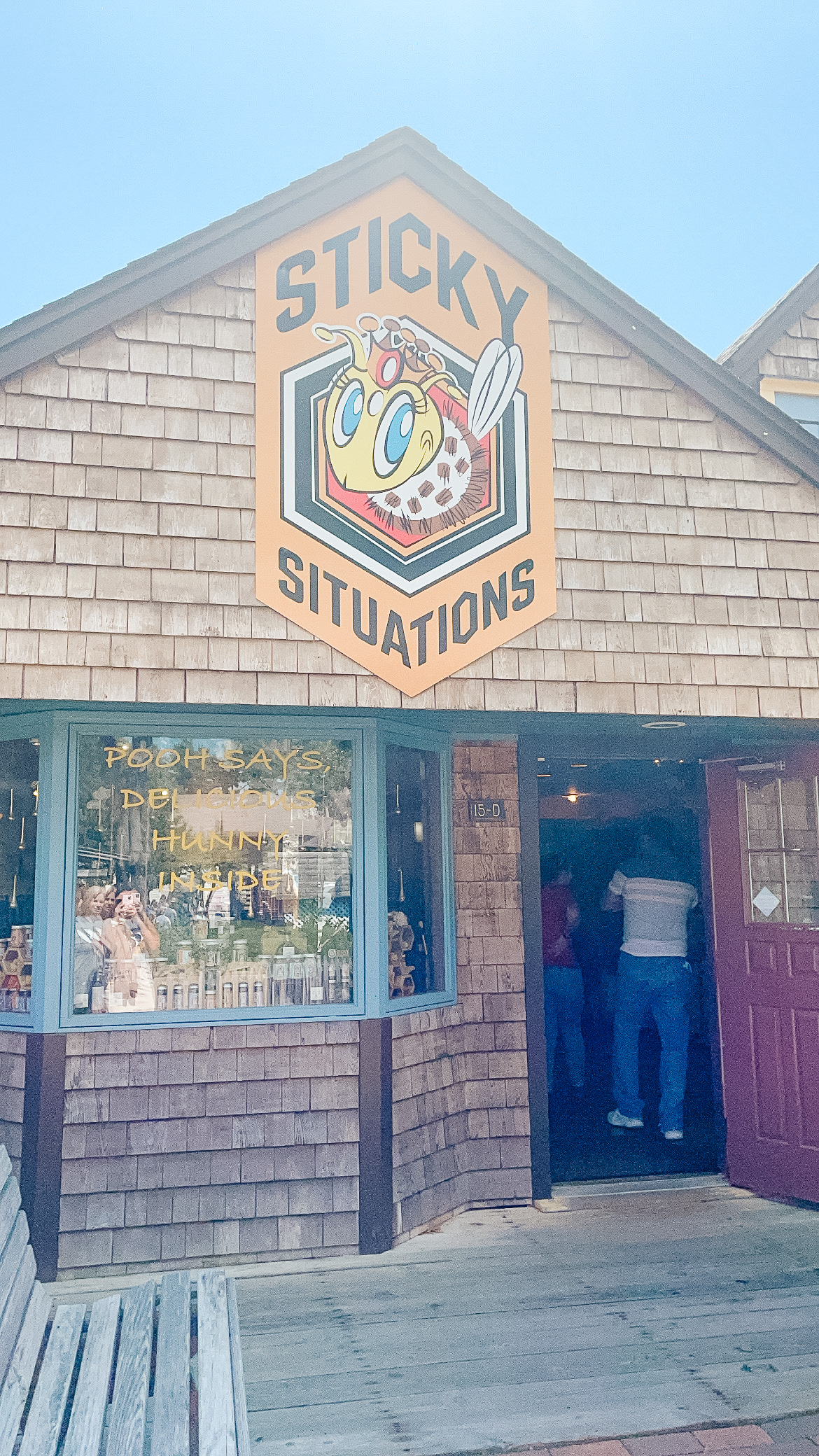 Sticky Situations in Olde Misitk Village in Mystic, Connecticut