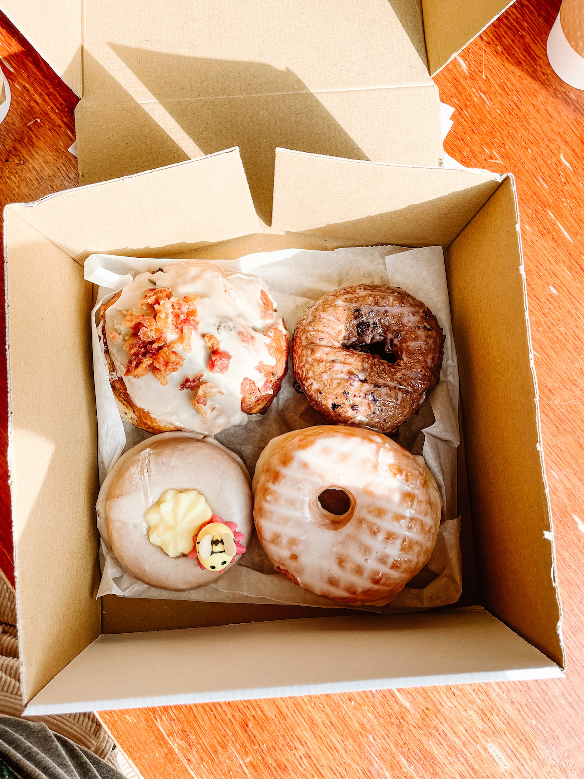 Deviant Donuts and coffee in Mystic, Connecticut