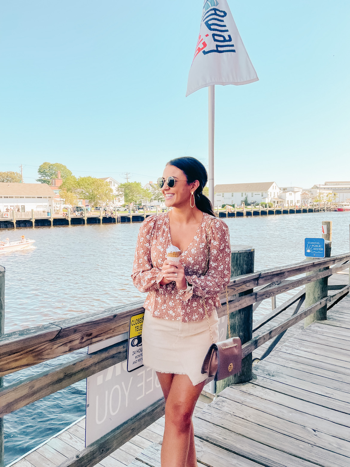 Mystic Drawbridge Ice Cream in Downtown Mystic, Connecticut