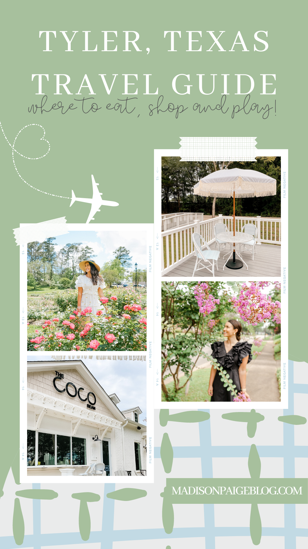 travel guide for tyler texas, where to eat, shop and play