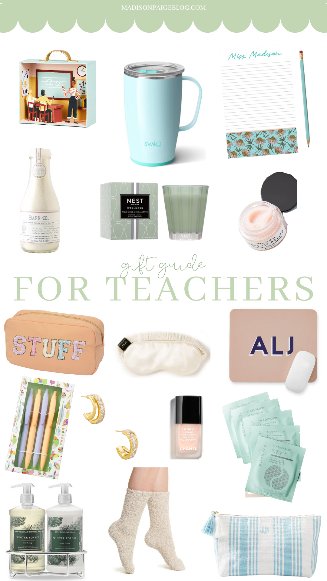 gift ideas for teachers for the holidays