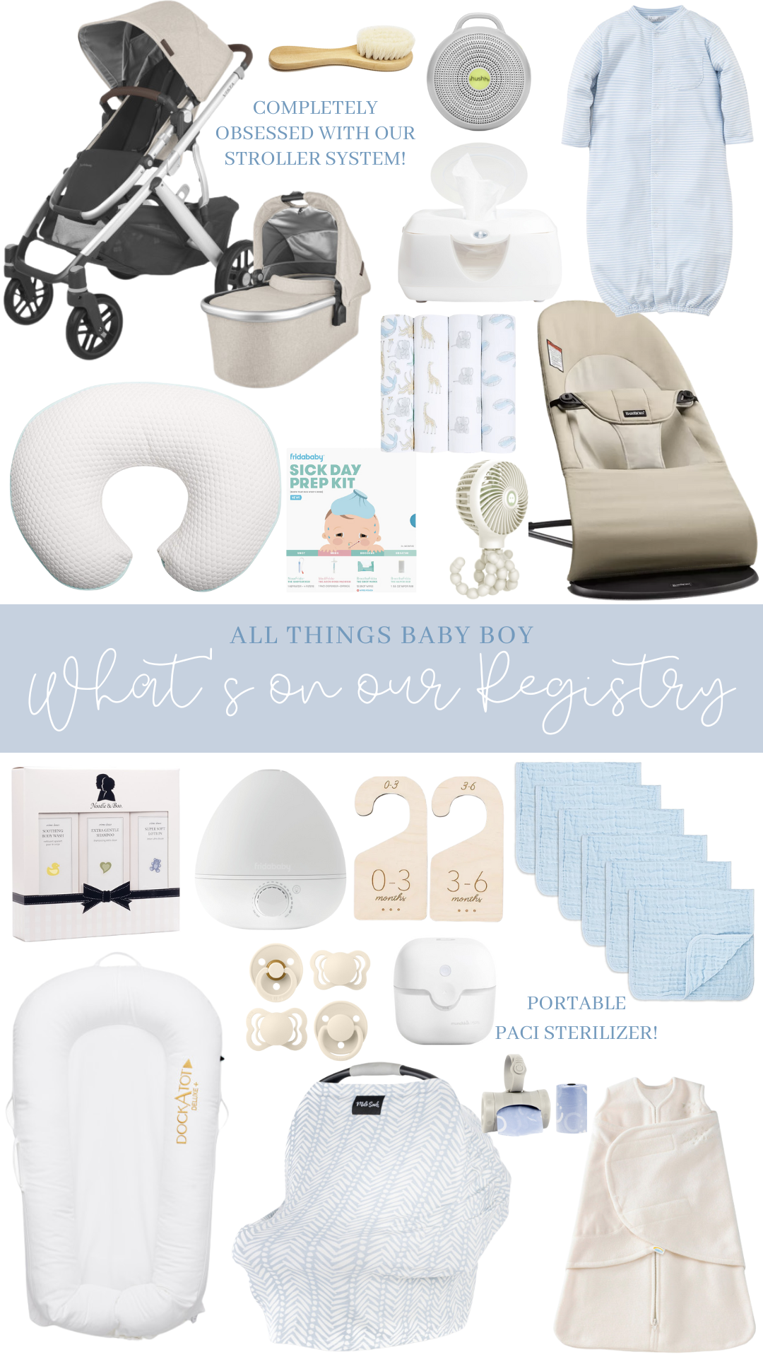 top baby registry items for baby boy